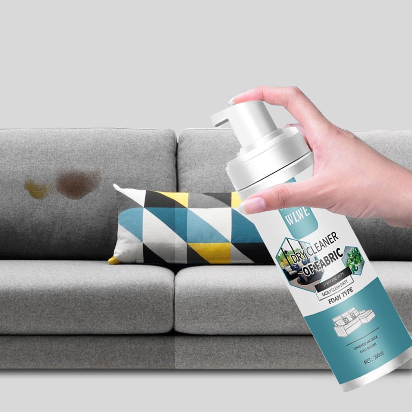 Fabric And Carpet Cleaner Deep Foaming Action With Anti-Stain